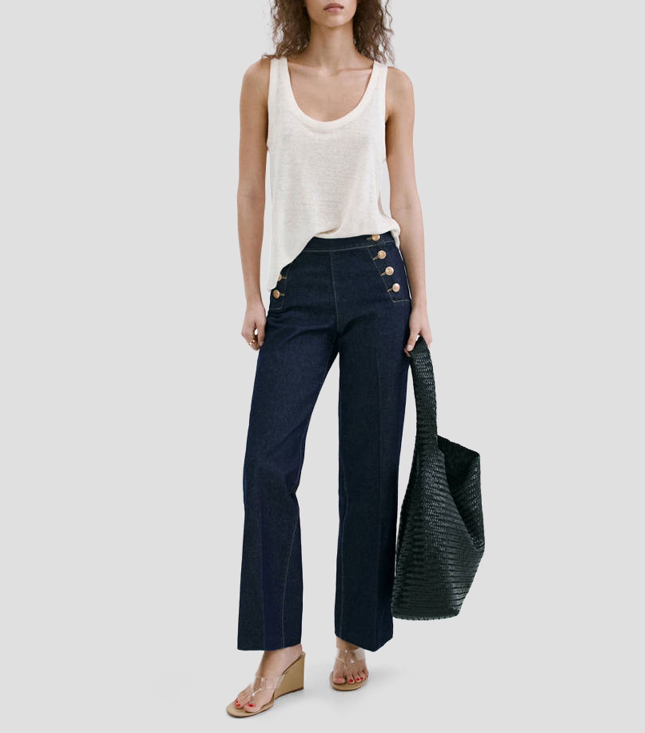 Jeans Emily wideleg Mujer